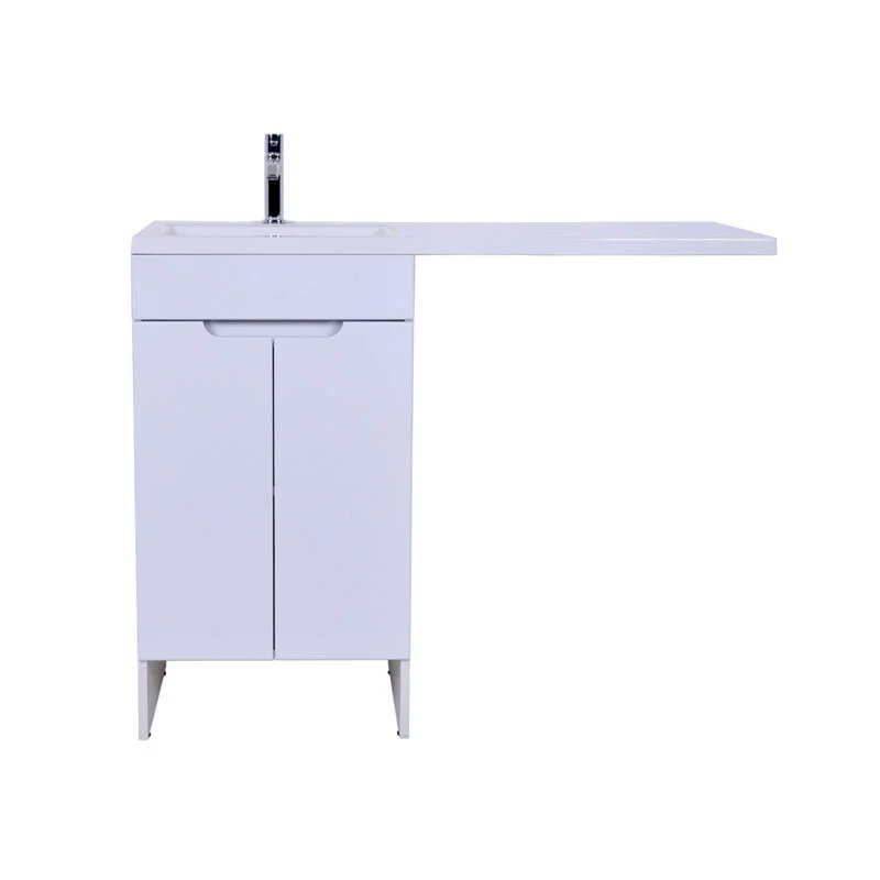 Orange Sistema ST-70TUW+RAL Тумба напольная с левой раковиной 130 см под стиральную машину, белый Orange Sistema ST-70TUW+RAL Тумба напольная с левой раковиной 130 см под стиральную машину, белый