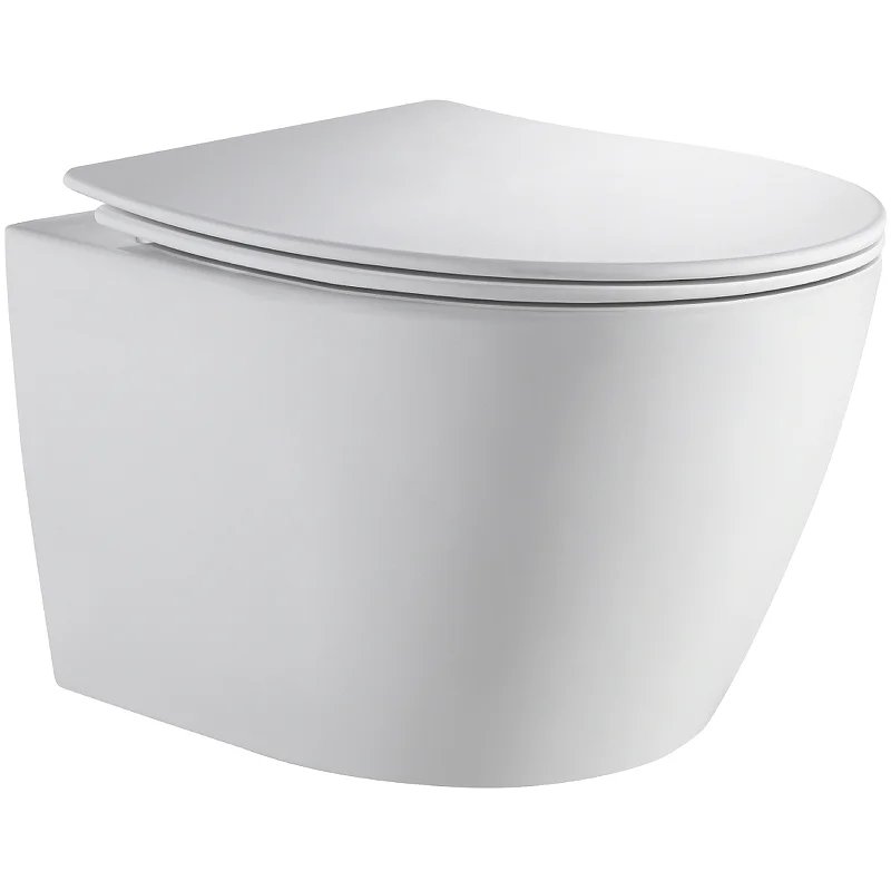 Orange C07-150W унитаз подвесной безободковый санфарфор с микролифтом TORNADO, белый Orange C07-150W унитаз подвесной безободковый санфарфор с микролифтом TORNADO, белый