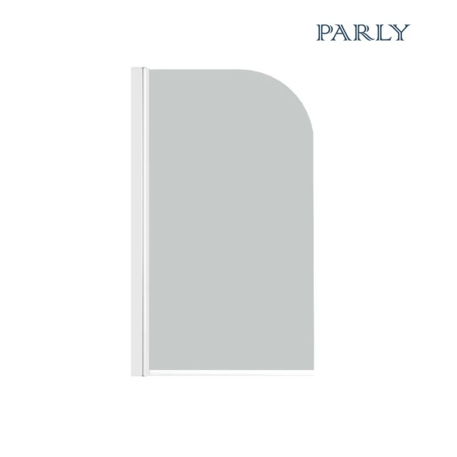 Шторка F04F для ванной, распашная PARLY (130x75)