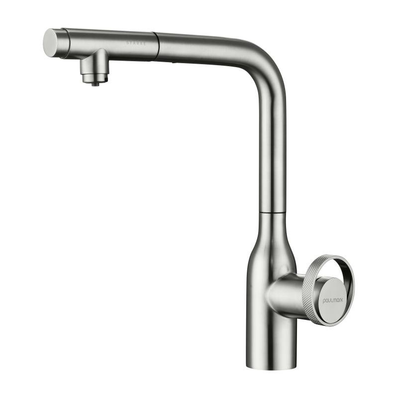 Смеситель для кухни Paulmark Urban Ur213104-NI Никель Смеситель для кухни Paulmark Urban Ur213104-NI Никель