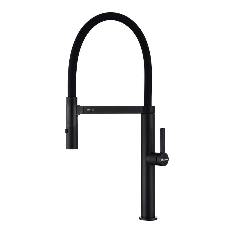 Смеситель для кухни Paulmark Leader Le214101-401 Антрацит Смеситель для кухни Paulmark Leader Le214101-401 Антрацит