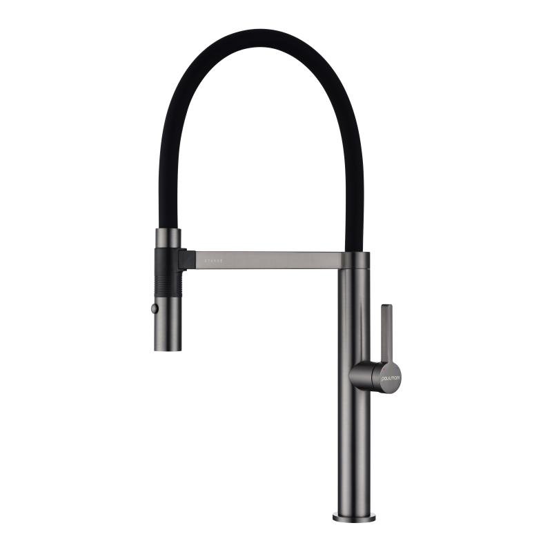Смеситель для кухни Paulmark Leader Le214101-B Беретта Смеситель для кухни Paulmark Leader Le214101-B Беретта