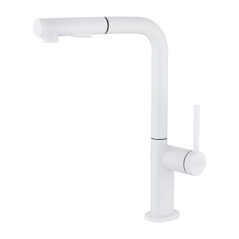 Смеситель для кухни Paulmark Neo Ne214419-431 Белый матовый Смеситель для кухни Paulmark Neo Ne214419-431 Белый матовый