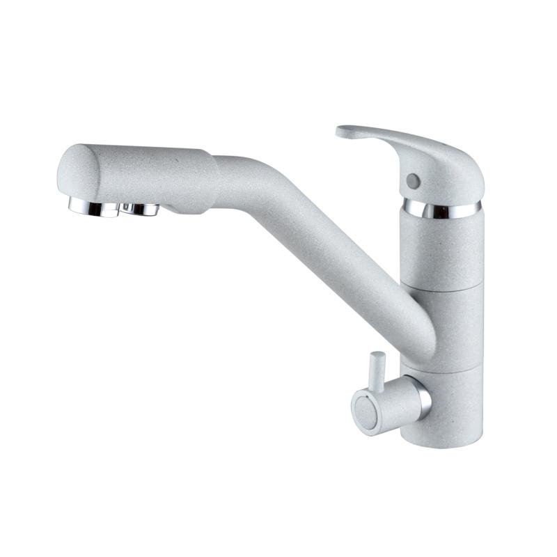 Смеситель для кухни Paulmark Hessen He213017-310 Серый Смеситель для кухни Paulmark Hessen He213017-310 Серый