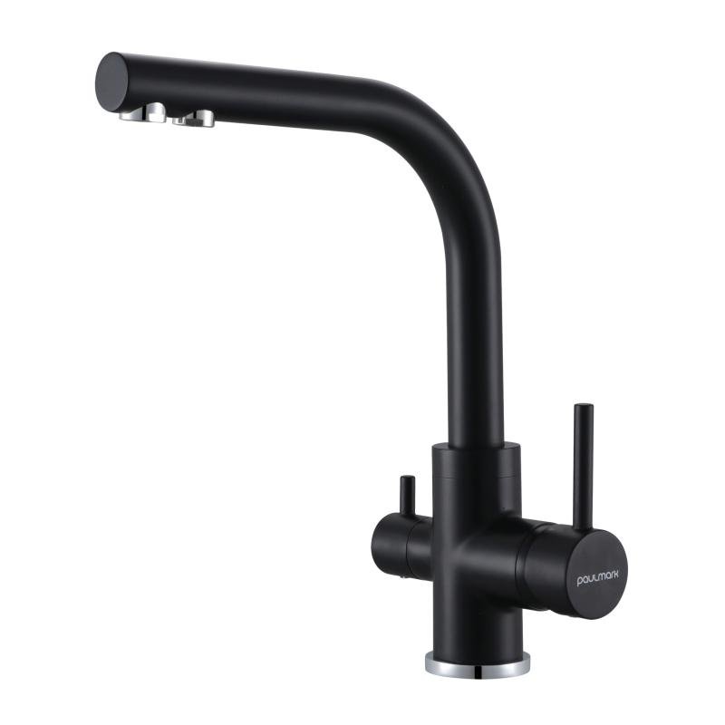 Смеситель для кухни Paulmark Essen Es213011-401TB Антрацит Смеситель для кухни Paulmark Essen Es213011-401TB Антрацит