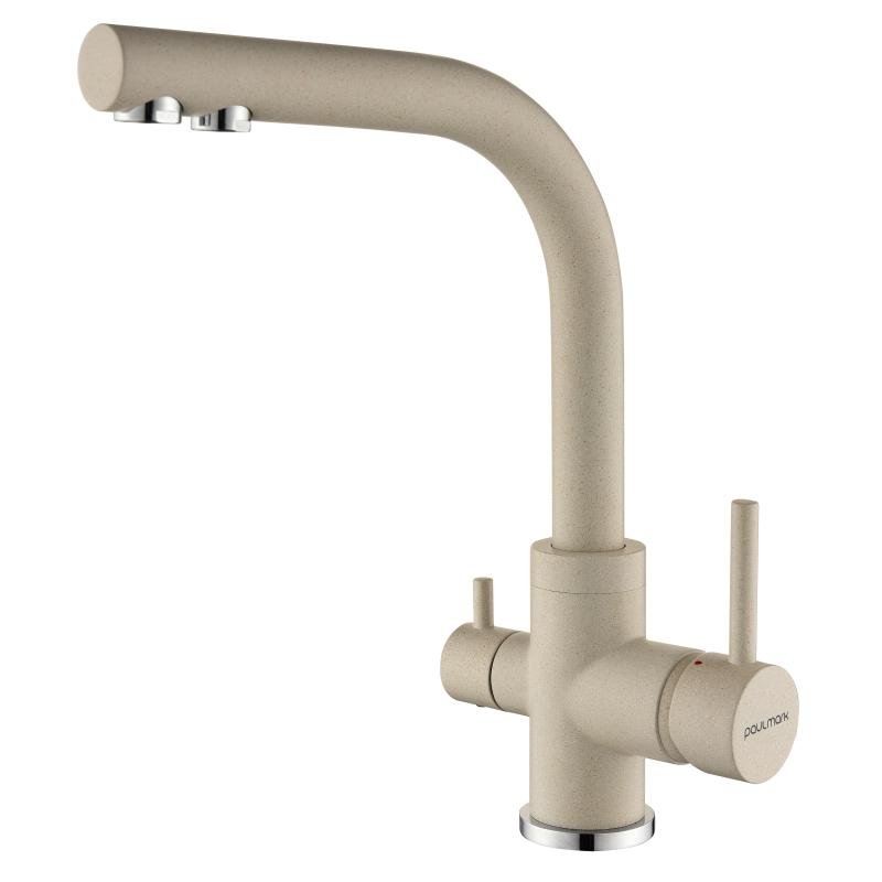 Смеситель для кухни Paulmark Essen Es213011-BE Бежевый Смеситель для кухни Paulmark Essen Es213011-BE Бежевый