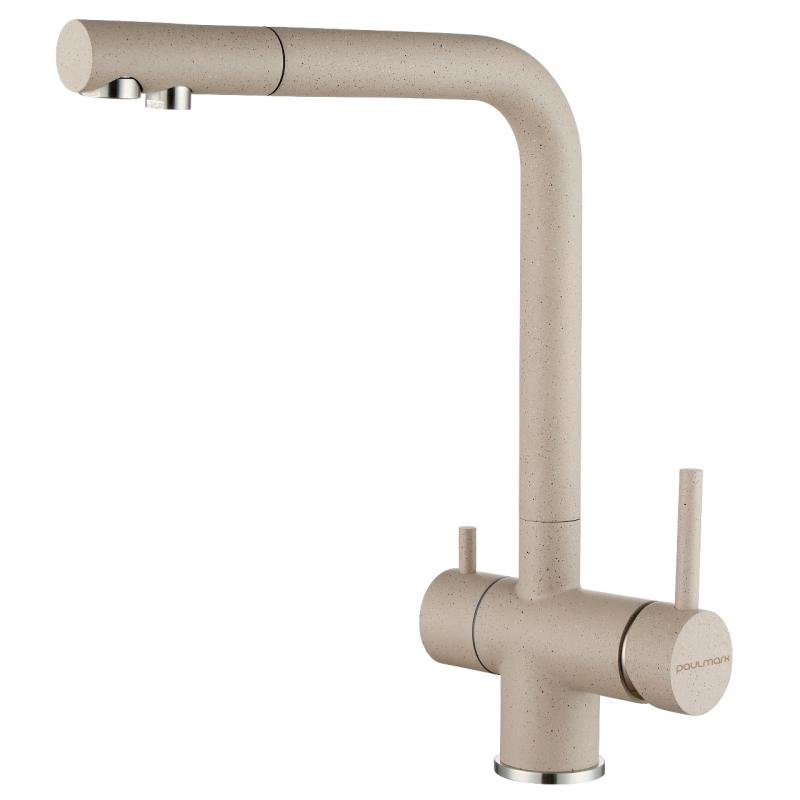Смеситель для кухни Paulmark Skalen Sk213020-302 Песок Смеситель для кухни Paulmark Skalen Sk213020-302 Песок