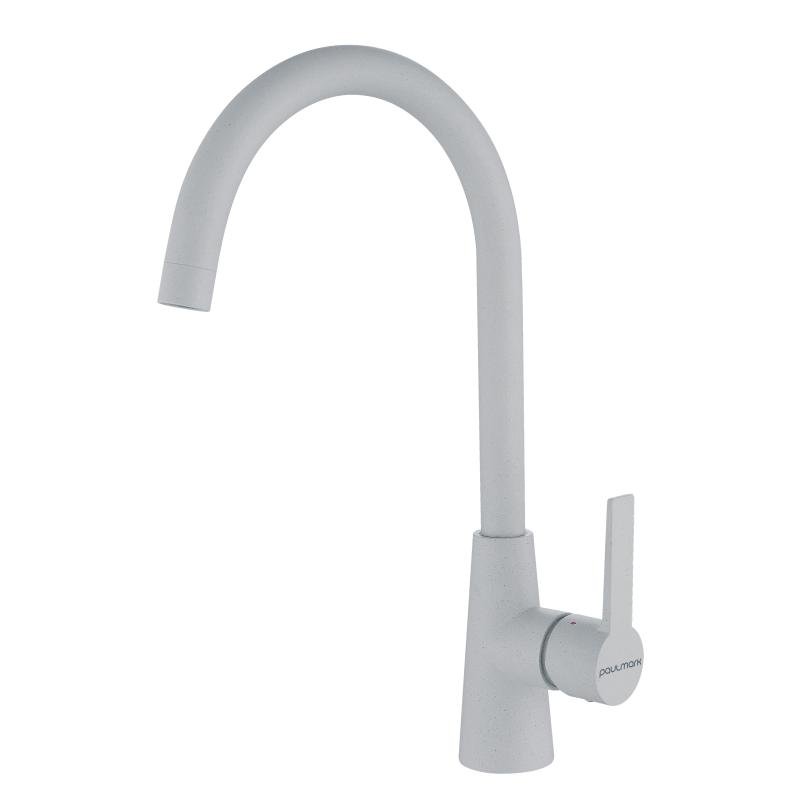 Смеситель для кухни Paulmark Holstein Ho212065-310 Серый Смеситель для кухни Paulmark Holstein Ho212065-310 Серый
