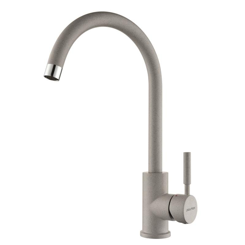 Смеситель для кухни Paulmark Holstein Ho212063-GR Серый Смеситель для кухни Paulmark Holstein Ho212063-GR Серый