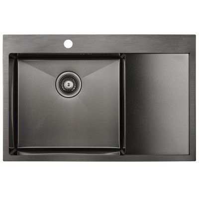 Кухонная мойка Paulmark Atlan 78 L PM217851-GML Воро...