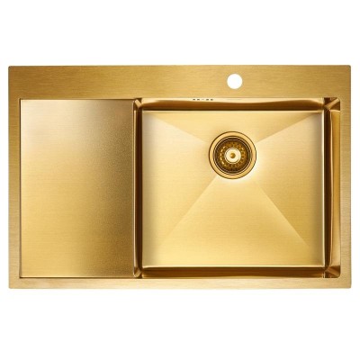 Кухонная мойка Paulmark Atlan 78 R PM217851-BGR Браш...