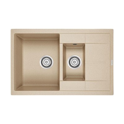 Мойка кухонная Paulmark Flugen 60/1.5 PM237850-QU из...