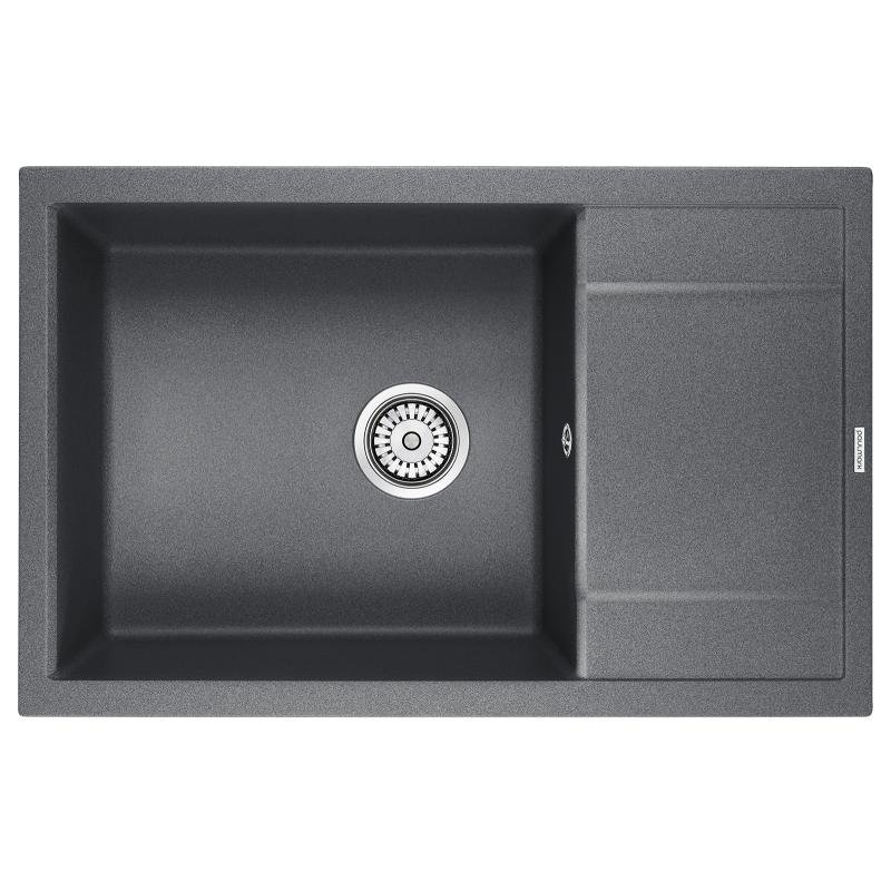 Кухонная мойка Paulmark Verlass PM317850-DG Графит Кухонная мойка Paulmark Verlass PM317850-DG Графит