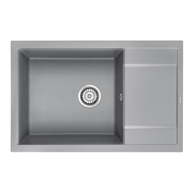 Кухонная мойка Paulmark Verlass PM317850-GRM Серый м...
