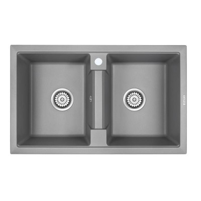 Кухонная мойка Paulmark Zwilling PM238150-GRM Серый ...