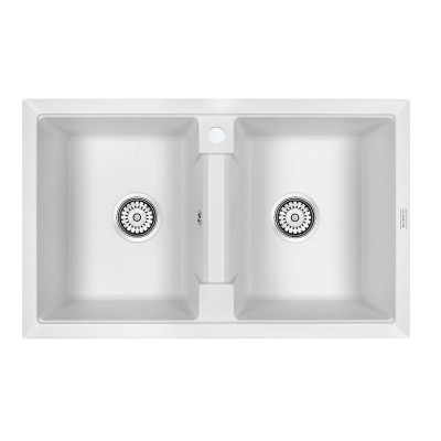 Кухонная мойка Paulmark Zwilling PM238150-WH Белый