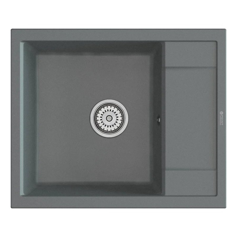 Мойка кухонная Point Римо 60 PN3010AL, серый