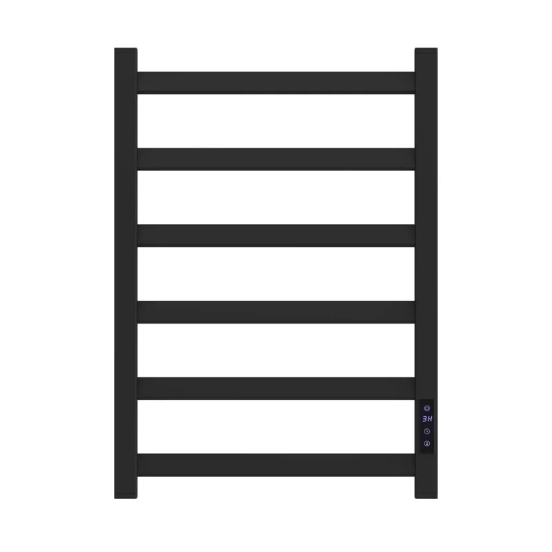 Полотенцесушитель электрический Point Атлант PN18846B П6 400x600, диммер справа, черный Полотенцесушитель электрический Point Атлант PN18846B П6 400x600, диммер справа, черный