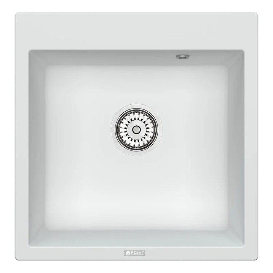 Мойка кухонная Point Арбель 51 PN3001W, белый