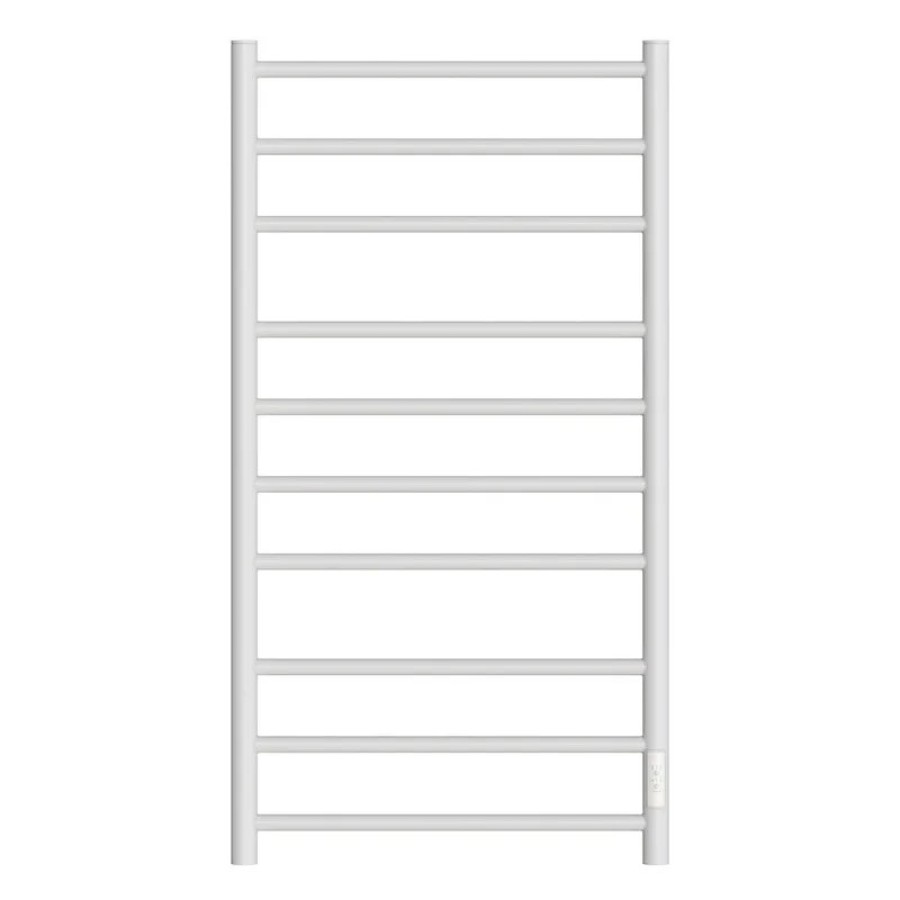 Полотенцесушитель электрический Point Аврора PN10850W П10 500x1000 диммер справа, белый