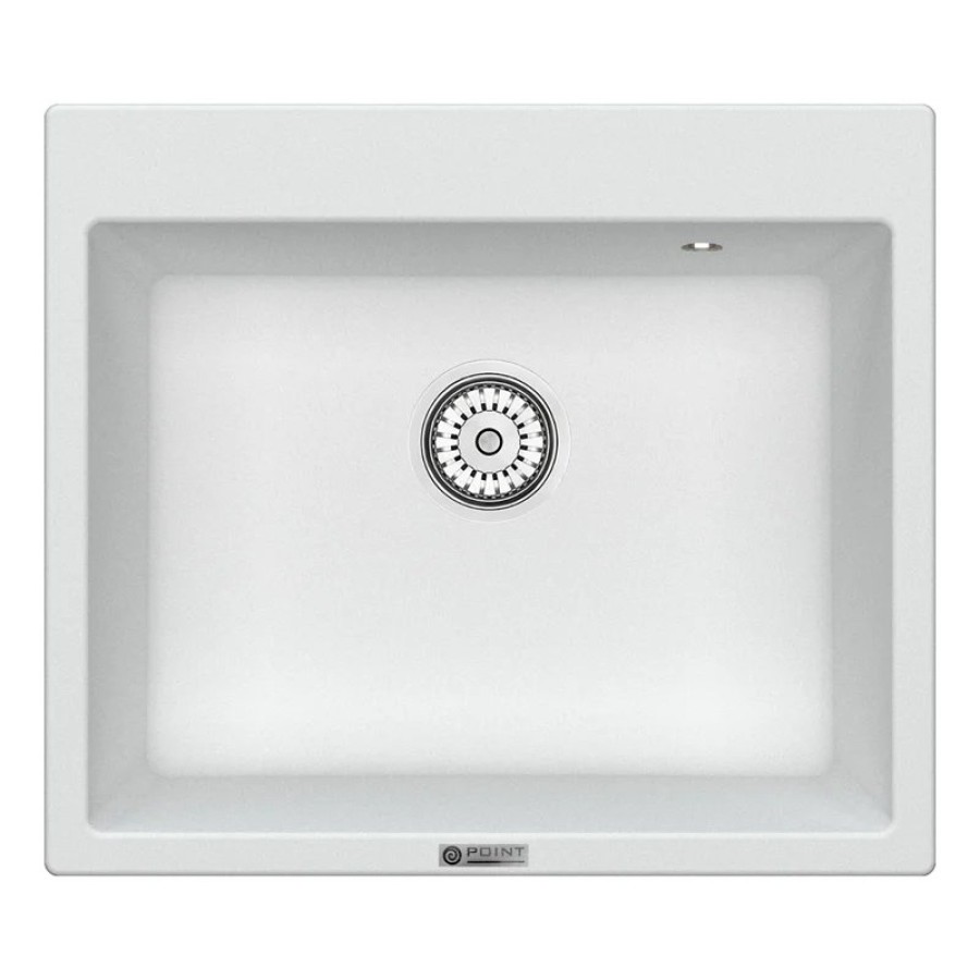 Мойка кухонная Point Бинга 60 PN3003W, белый