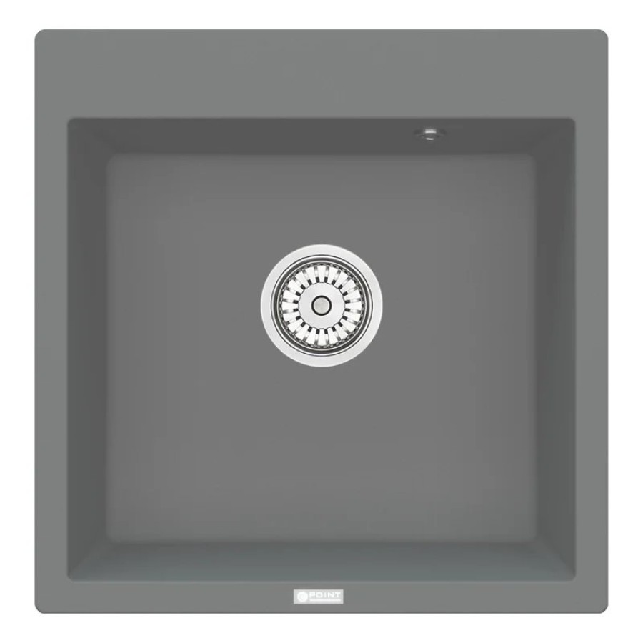 Мойка кухонная Point Арбель 51 PN3001AL, серый