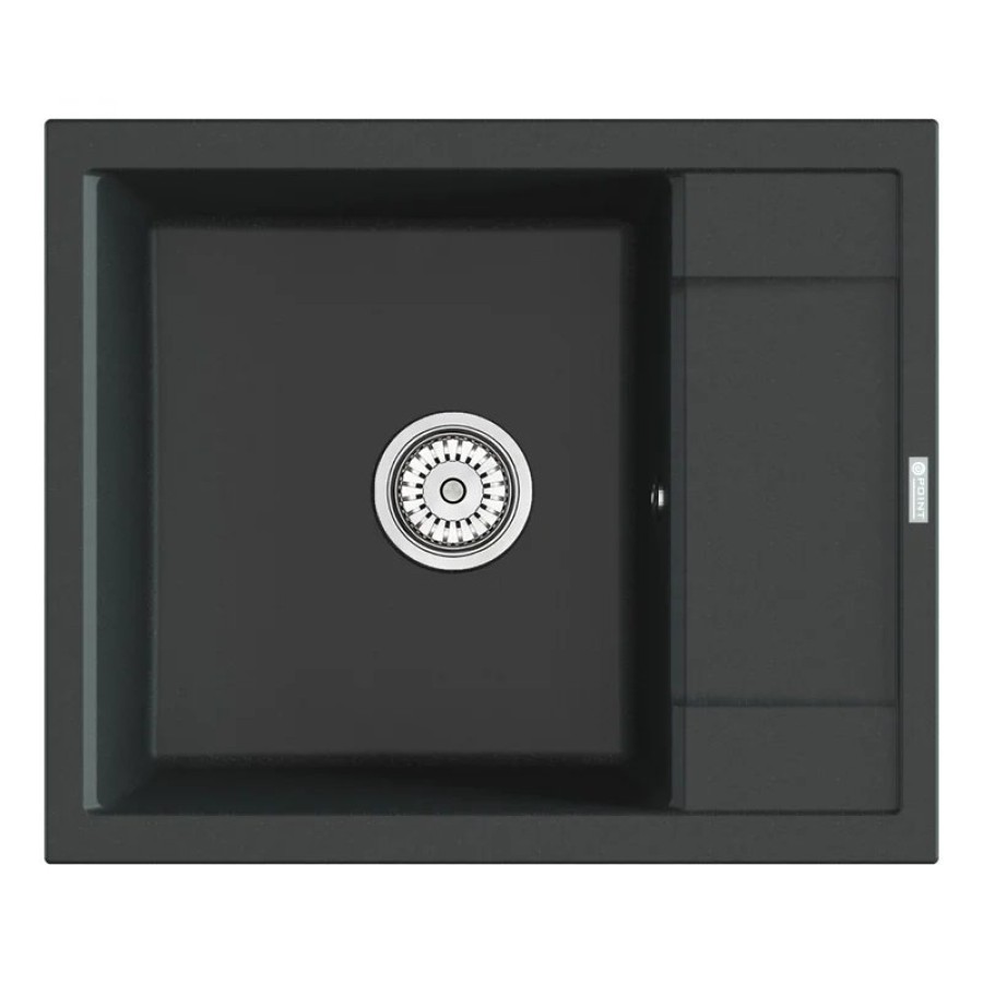 Мойка кухонная Point Римо 60 PN3010B, черный