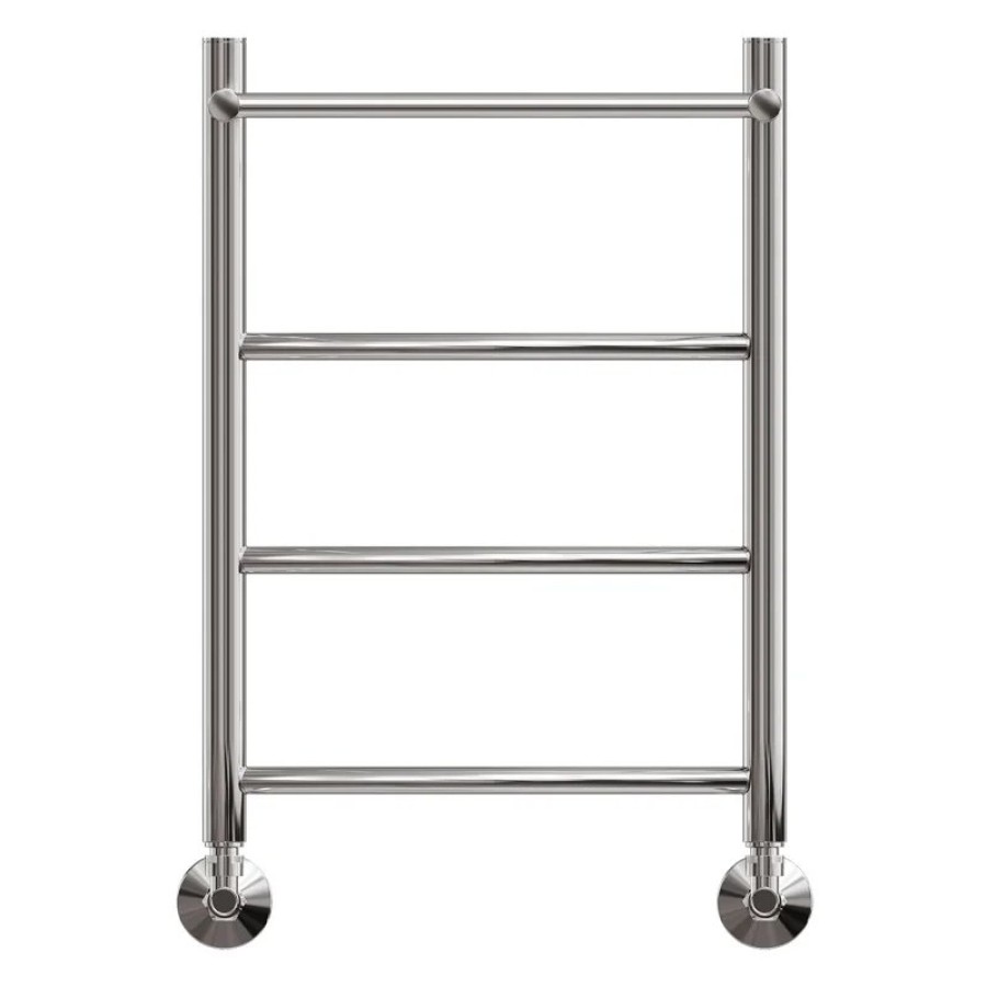 Полотенцесушитель водяной Point Афина PN04156P П3 500x600 с полкой, хром