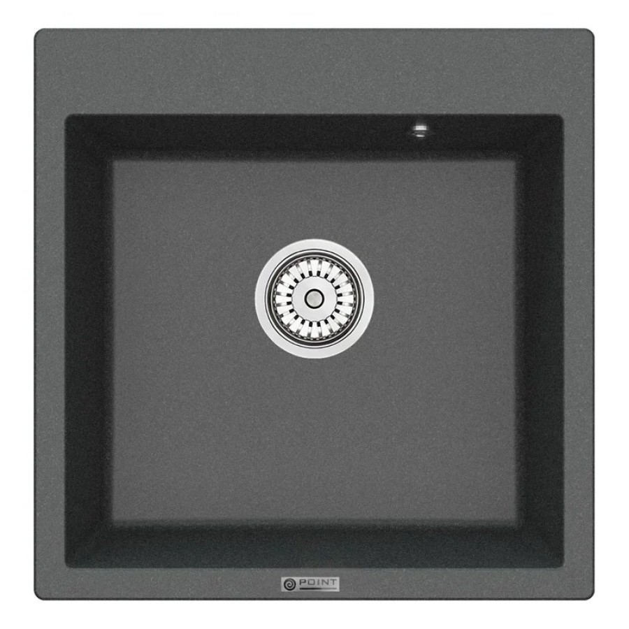 Мойка кухонная Point Арбель 51 PN3001GR, графит