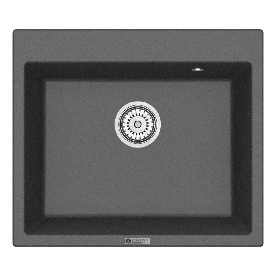 Мойка кухонная Point Бинга 60 PN3003GR, графит