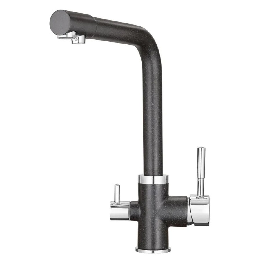 Смеситель для кухни Point PN3103B черный