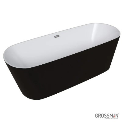Ванна Grossman отдельностоящая GR-2701 Black (150x70...