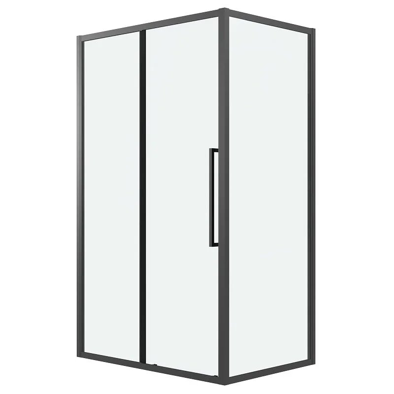 Душевой уголок Grossman 120.K33.02.1180.21.00 Cosmo (110*80*195) черный матовый, стекло прозрачное, 2 места Душевой уголок Grossman 120.K33.02.1180.21.00 Cosmo (110*80*195) черный матовый, стекло прозрачное, 2 места
