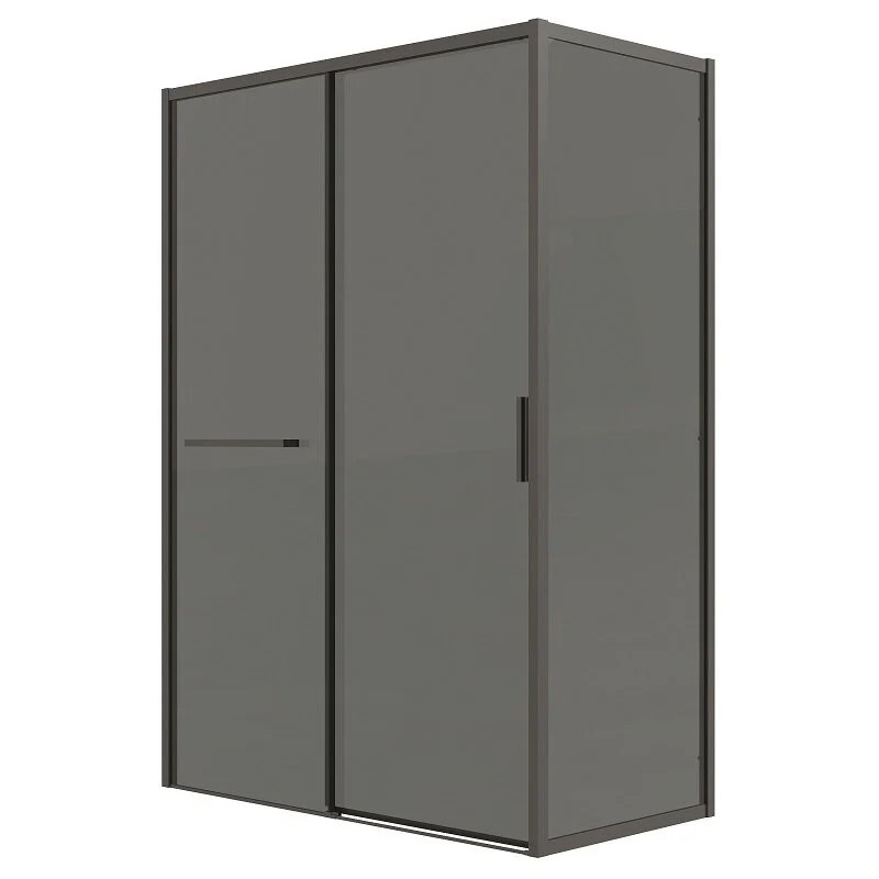 Душевой уголок Grossman 120.K33.05.1280.21.10 Style (120*80*195) черный матовый, стекло тонированное, 2 места Душевой уголок Grossman 120.K33.05.1280.21.10 Style (120*80*195) черный матовый, стекло тонированное, 2 места