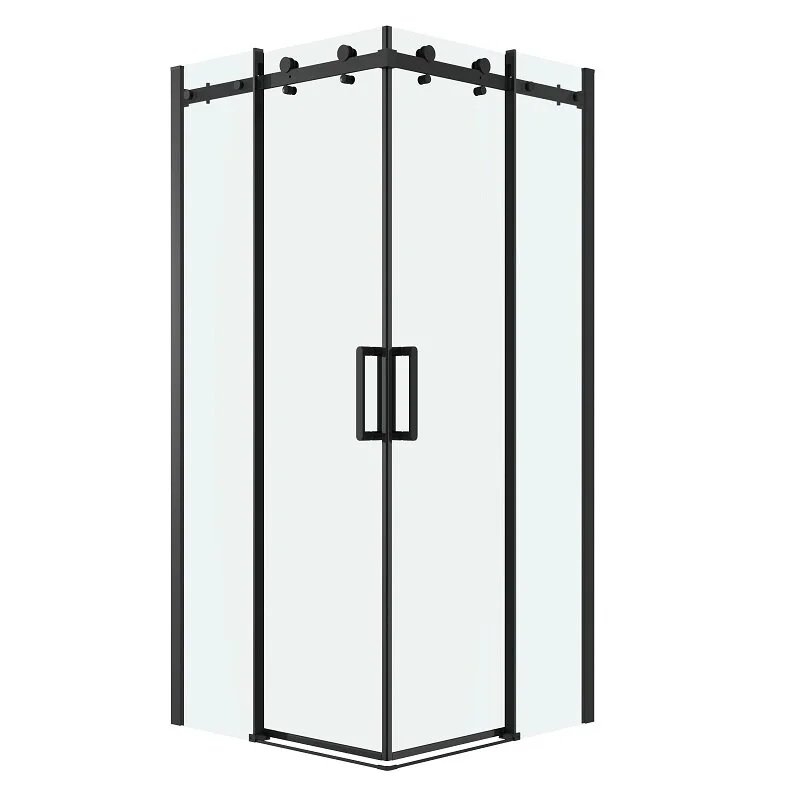 Душевой уголок Grossman 300.K33.04.8080.21.00 Classic (80*80*195) квадрат,раздвижн,черн.мат,стекло прозрачное 2 места Душевой уголок Grossman 300.K33.04.8080.21.00 Classic (80*80*195) квадрат,раздвижн,черн.мат,стекло прозрачное 2 места