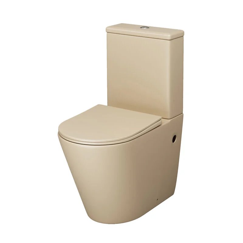 Унитаз GR-4480BEMS Color (620*365*810) БЕЖЕВЫЙ МАТОВЫЙ напольный БЕЗОБОДКОВЫЙ, 2 места Унитаз GR-4480BEMS Color (620*365*810) БЕЖЕВЫЙ МАТОВЫЙ напольный БЕЗОБОДКОВЫЙ, 2 места