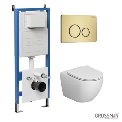 Комплект 3 в 1  Grossman: инсталляция 900.K31.01.000...