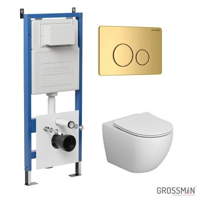Комплект 3 в 1  Grossman: инсталляция 900.K31.01.000...