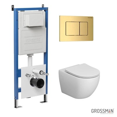 Комплект 3 в 1  Grossman: инсталляция 900.K31.01.000...