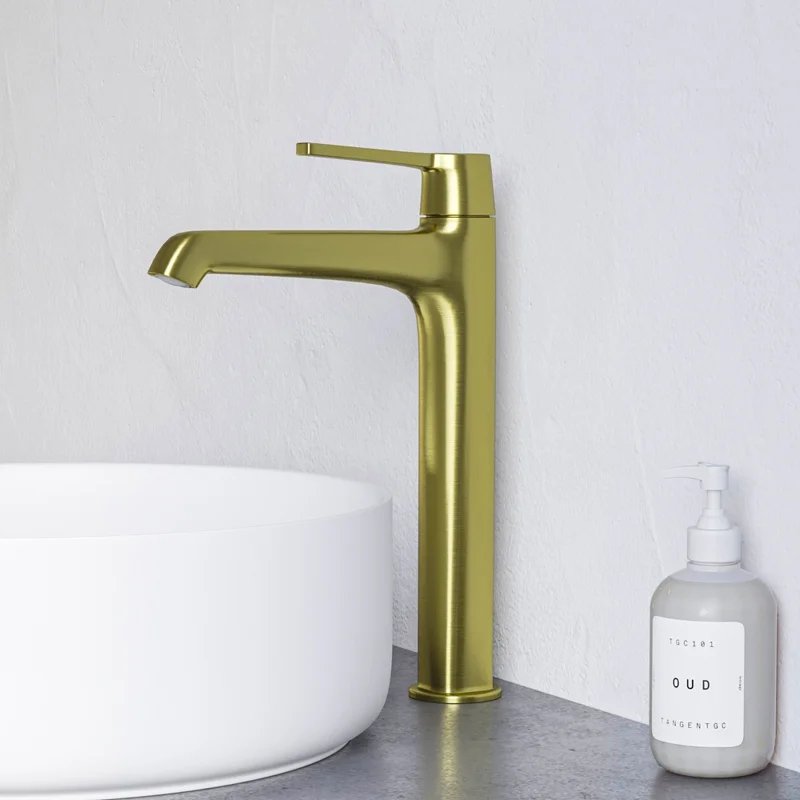 Смеситель для раковины RGW Shower Panels 511405311-06 SP-311G, золото Смеситель для раковины RGW Shower Panels 511405311-06 SP-311G, золото