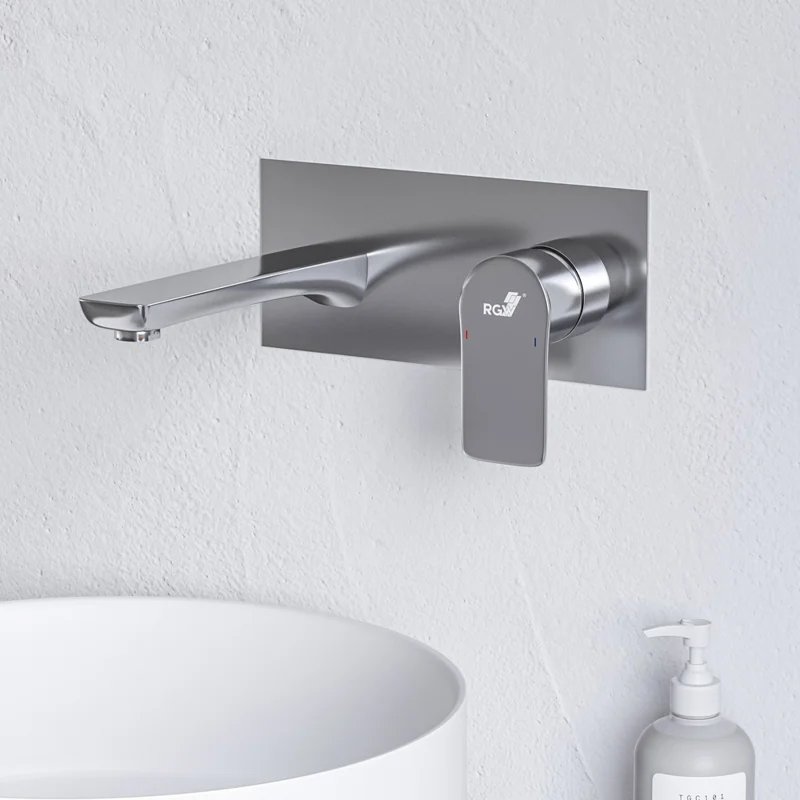 Смеситель для раковины RGW Shower Panels 51140546-01 SP-46, скрытый монтаж, хром Смеситель для раковины RGW Shower Panels 51140546-01 SP-46, скрытый монтаж, хром