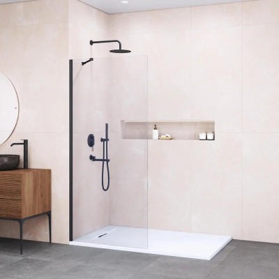Душевая стенка RGW WA-102B Walk In, 90 см, стекло пр...