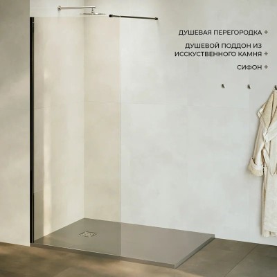 Душевая перегородка RGW Walk In WA-010B (900х1950) с...