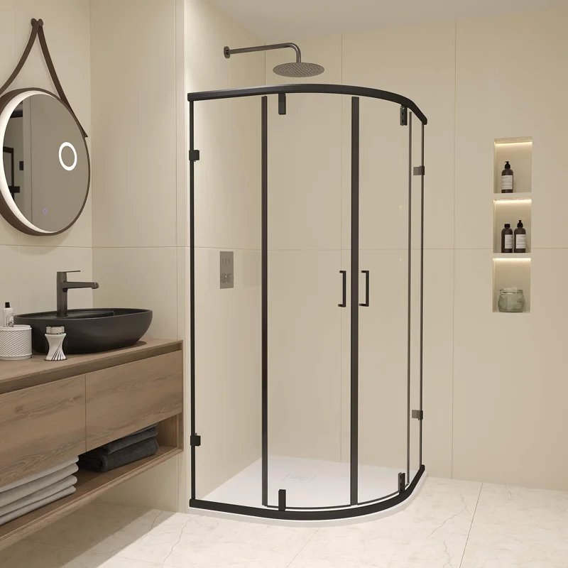 Душевой уголок RGW Classic CL-55B 80x80 72095588-14 профиль Черный стекло прозрачное Душевой уголок RGW Classic CL-55B 80x80 72095588-14 профиль Черный стекло прозрачное