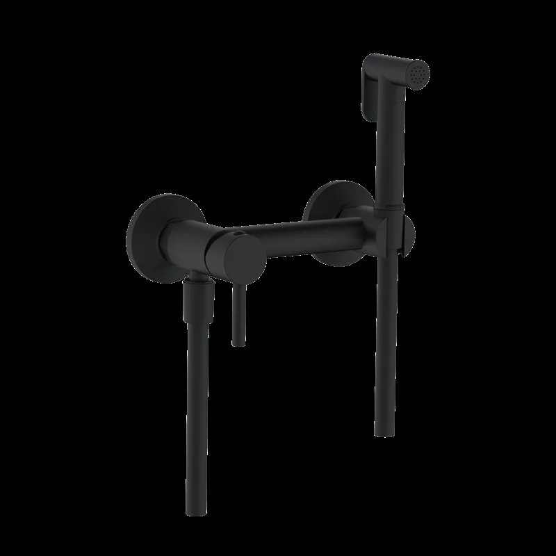 Гигиенический душ со смесителем RGW Shower Panels SP-215B 581408215-04 Черный матовый Гигиенический душ со смесителем RGW Shower Panels SP-215B 581408215-04 Черный матовый