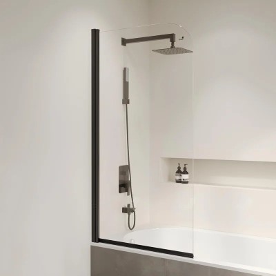 Шторка на ванну RGW SC-009B, 80 x 150 см, стекло про...