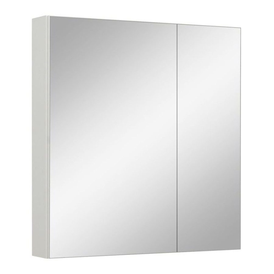 Зеркальный шкаф Runo Лада 60 00-00001159 Белый
