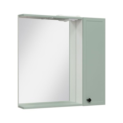 Зеркало со шкафом Runo Римини 75 00-00001279 с подсв...