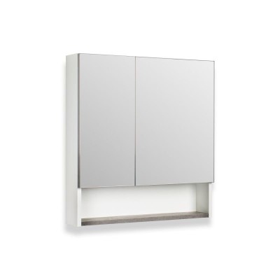 Зеркальный шкаф Runo Бари 60 00-00001386 Железный ка...