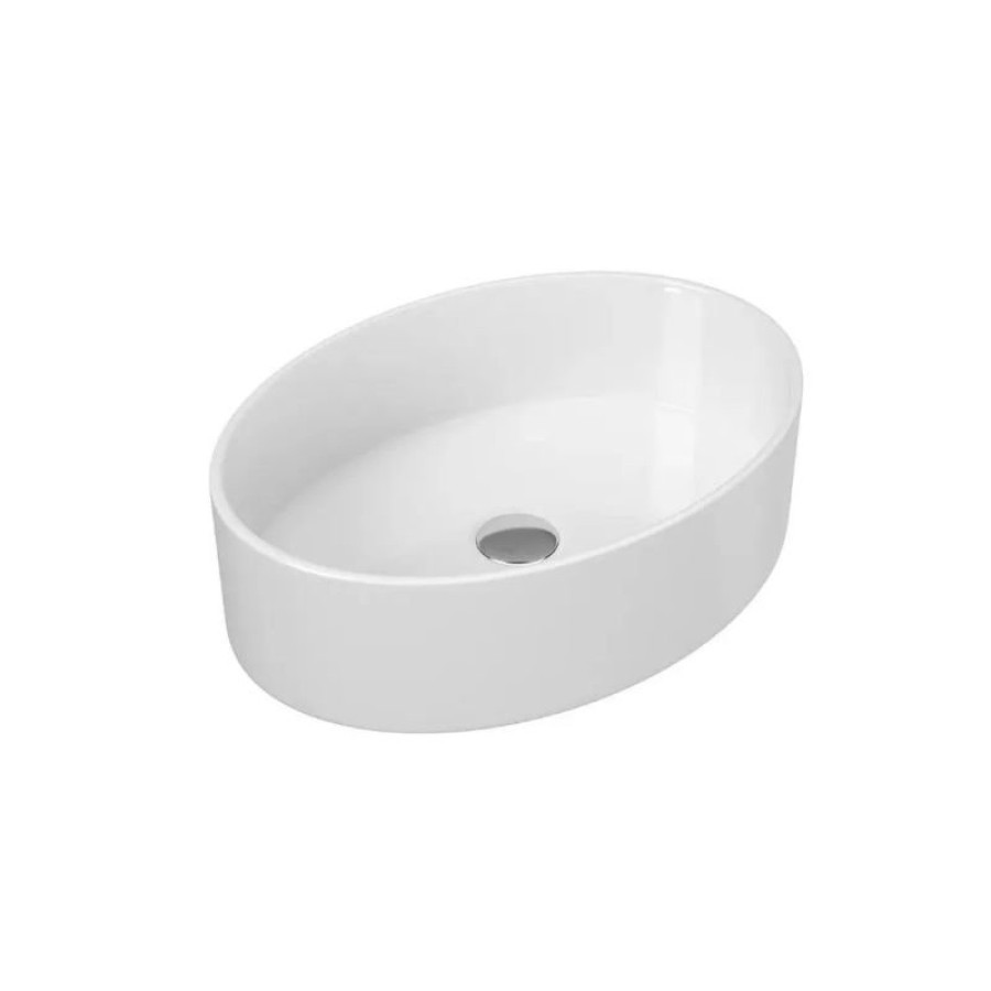 Умывальник Runo мебельный 50 овал OVALE 00-00001359 Белый